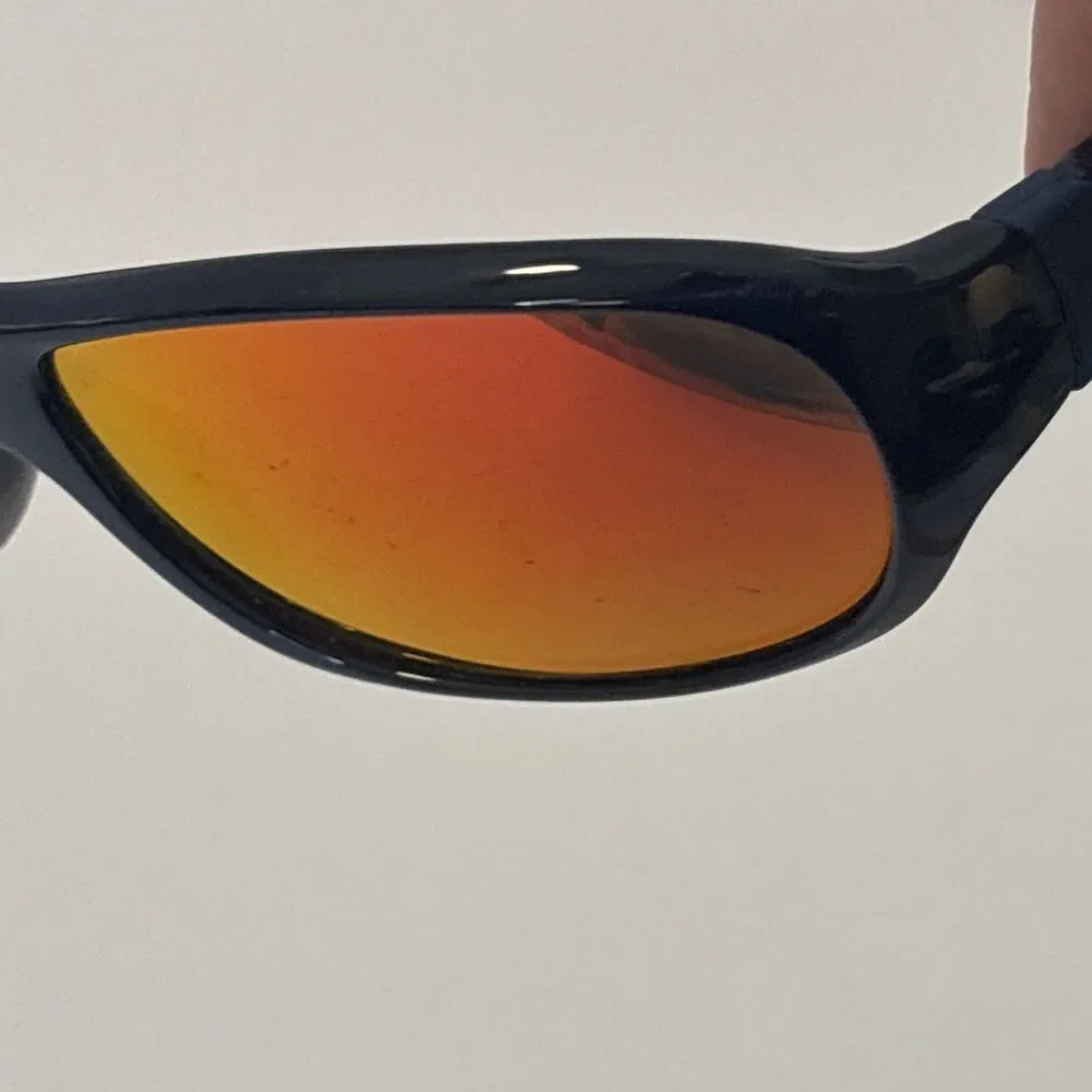 Quechua Triathlete Sunglasses Blue Frames Red/orange Lenses Kids